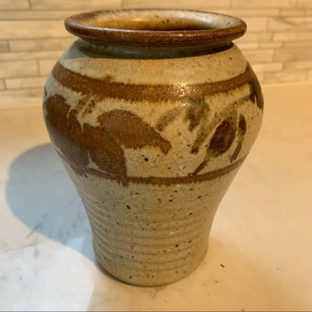 Studio Pottery Stoneware Vase - Picture 11 of 12